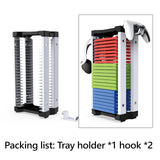 Maxbell Game Storage Tower DVD disks Home Universal Office Organization Storage Rack
