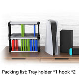 Maxbell Game Storage Tower DVD disks Home Universal Office Organization Storage Rack