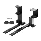 Maxbell Under Desk Keyboard Tray Sliding Clamp on Mount Bracket Table Black Platform Regular Type