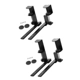 Maxbell Under Desk Keyboard Tray Sliding Clamp on Mount Bracket Table Black Platform Regular Type