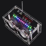 Maxbell DIY BT Compatible Speaker Kit FM Radio Soldering Practice Kit for DIY Lovers