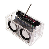 Maxbell DIY BT Compatible Speaker Kit FM Radio Soldering Practice Kit for DIY Lovers