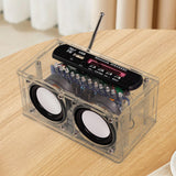 Maxbell DIY BT Compatible Speaker Kit FM Radio Soldering Practice Kit for DIY Lovers