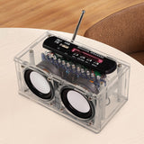 Maxbell DIY BT Compatible Speaker Kit FM Radio Soldering Practice Kit for DIY Lovers