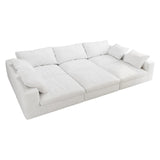 Maxbell Large size modular cloud sofa 6 seats down sofa bed apartment living room