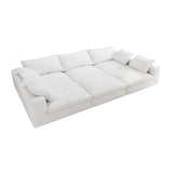 Maxbell Large size modular cloud sofa 6 seats down sofa bed apartment living room