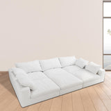 Maxbell Large size modular cloud sofa 6 seats down sofa bed apartment living room