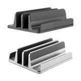 Maxbell Vertical Laptop Stand for Desk Anti Scratch Laptop Dock for Home Office Desk Gray