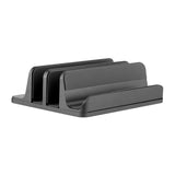 Maxbell Vertical Laptop Stand for Desk Anti Scratch Laptop Dock for Home Office Desk Gray