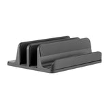 Maxbell Vertical Laptop Stand for Desk Anti Scratch Laptop Dock for Home Office Desk Gray