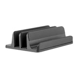Maxbell Vertical Laptop Stand for Desk Anti Scratch Laptop Dock for Home Office Desk Gray