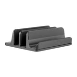 Maxbell Vertical Laptop Stand for Desk Anti Scratch Laptop Dock for Home Office Desk Gray