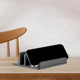 Maxbell Vertical Laptop Stand for Desk Anti Scratch Laptop Dock for Home Office Desk Gray