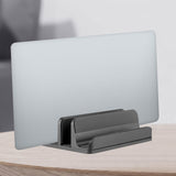 Maxbell Vertical Laptop Stand for Desk Anti Scratch Laptop Dock for Home Office Desk Gray
