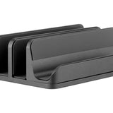 Maxbell Vertical Laptop Stand for Desk Anti Scratch Laptop Dock for Home Office Desk Gray