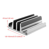 Maxbell Vertical Laptop Stand for Desk Anti Scratch Laptop Dock for Home Office Desk Black