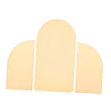 Maxbell 3Pcs Arch Backdrop Covers New Year Reception Anniversary Wedding Arch Covers Champagne