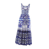 Maxbell Women Dress Gift Lady Beach Vacation Dress for Shopping Street Beach S Purple
