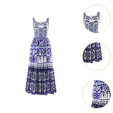 Maxbell Women Dress Gift Lady Beach Vacation Dress for Shopping Street Beach S Purple
