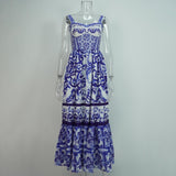 Maxbell Women Dress Gift Lady Beach Vacation Dress for Shopping Street Beach S Purple