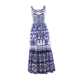 Maxbell Women Dress Gift Lady Beach Vacation Dress for Shopping Street Beach XL Purple