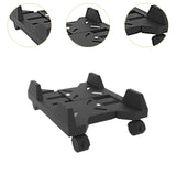 Maxbell Computer Tower Stand Sturdy CPU Holder Gifts Under Desk Adjustable CPU Stand Black