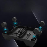 Maxbell Computer Tower Stand Sturdy CPU Holder Gifts Under Desk Adjustable CPU Stand Black