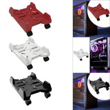 Maxbell Computer Tower Stand Sturdy CPU Holder Gifts Under Desk Adjustable CPU Stand Black