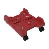 Maxbell Computer Tower Stand Sturdy CPU Holder Gifts Under Desk Adjustable CPU Stand Red