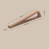 Maxbell 2x Wood Laptop Stand Universal Ergonomic Laptop Shelf for Travel Office Home