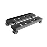 Maxbell Computer Host Stand Floor Cart Retractable Movable Host Rack for Home Office Black