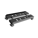 Maxbell Computer Host Stand Floor Cart Retractable Movable Host Rack for Home Office Black