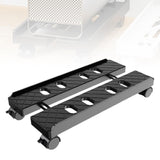 Maxbell Computer Host Stand Floor Cart Retractable Movable Host Rack for Home Office Black