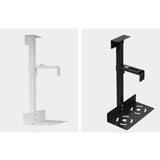 Maxbell Mainframe Hanger Flexible Sturdy Universal PC Case Holder for Home Side Wall White