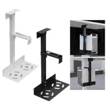 Maxbell Mainframe Hanger Flexible Sturdy Universal PC Case Holder for Home Side Wall White