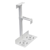 Maxbell Mainframe Hanger Flexible Sturdy Universal PC Case Holder for Home Side Wall White