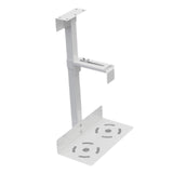 Maxbell Mainframe Hanger Flexible Sturdy Universal PC Case Holder for Home Side Wall White