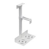 Maxbell Mainframe Hanger Flexible Sturdy Universal PC Case Holder for Home Side Wall White