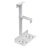 Maxbell Mainframe Hanger Flexible Sturdy Universal PC Case Holder for Home Side Wall White