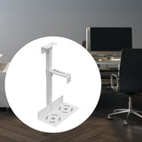 Maxbell Mainframe Hanger Flexible Sturdy Universal PC Case Holder for Home Side Wall White