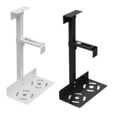 Maxbell Mainframe Hanger Flexible Sturdy Universal PC Case Holder for Home Side Wall White