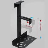 Maxbell Mainframe Hanger Flexible Sturdy Universal PC Case Holder for Home Side Wall Black