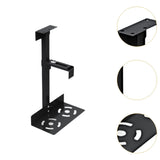 Maxbell Mainframe Hanger Flexible Sturdy Universal PC Case Holder for Home Side Wall Black