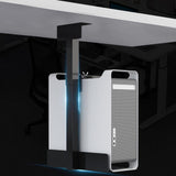 Maxbell Mainframe Hanger Flexible Sturdy Universal PC Case Holder for Home Side Wall Black