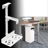 Maxbell Computer CPU Stand Sturdy Under Desk Computer Mount for Wall Under The Table