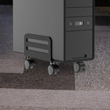 Maxbell Hollow Computer Case Holder Easy Installation Floor Cart Computer Host Stand