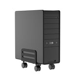 Maxbell Hollow Computer Case Holder Easy Installation Floor Cart Computer Host Stand