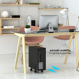Maxbell Hollow Computer Case Holder Easy Installation Floor Cart Computer Host Stand