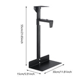 Maxbell PC Case Holder Heavy Duty Stable Sturdy Computer Case Holder for Office Home Black