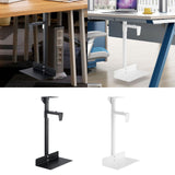 Maxbell PC Case Holder Heavy Duty Stable Sturdy Computer Case Holder for Office Home Black